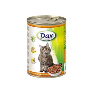 Dax konzerva pre mačky hydinová 415g                                            